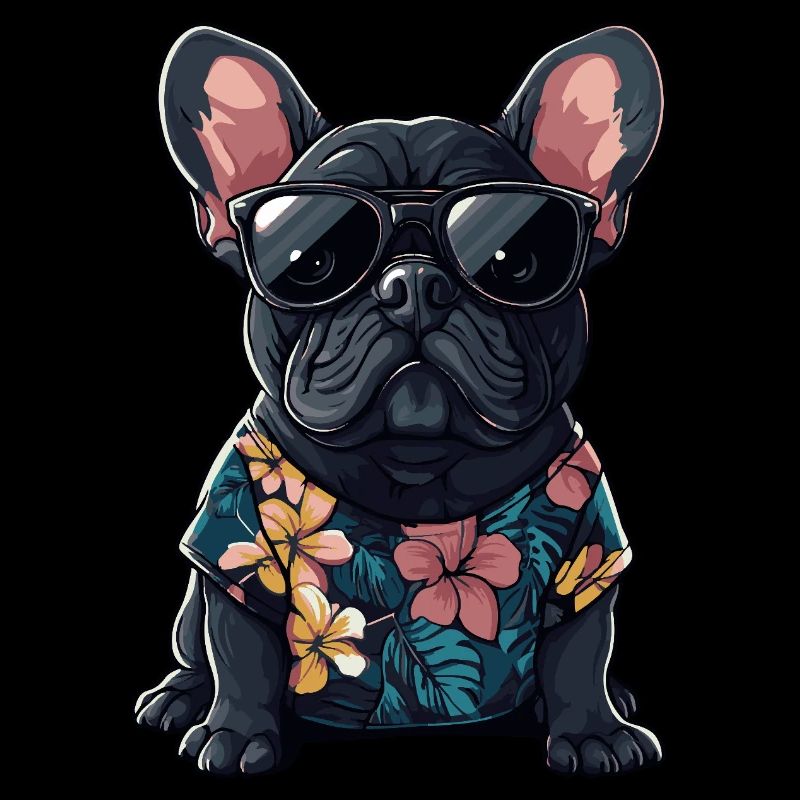 Buldog Français Chien Été