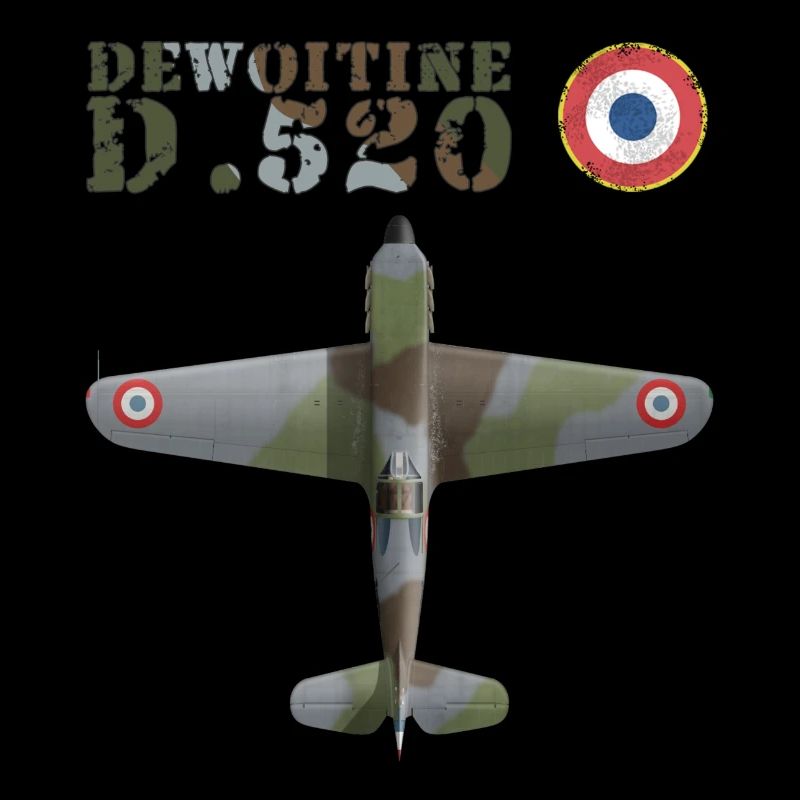 Dewoitine D.520 top