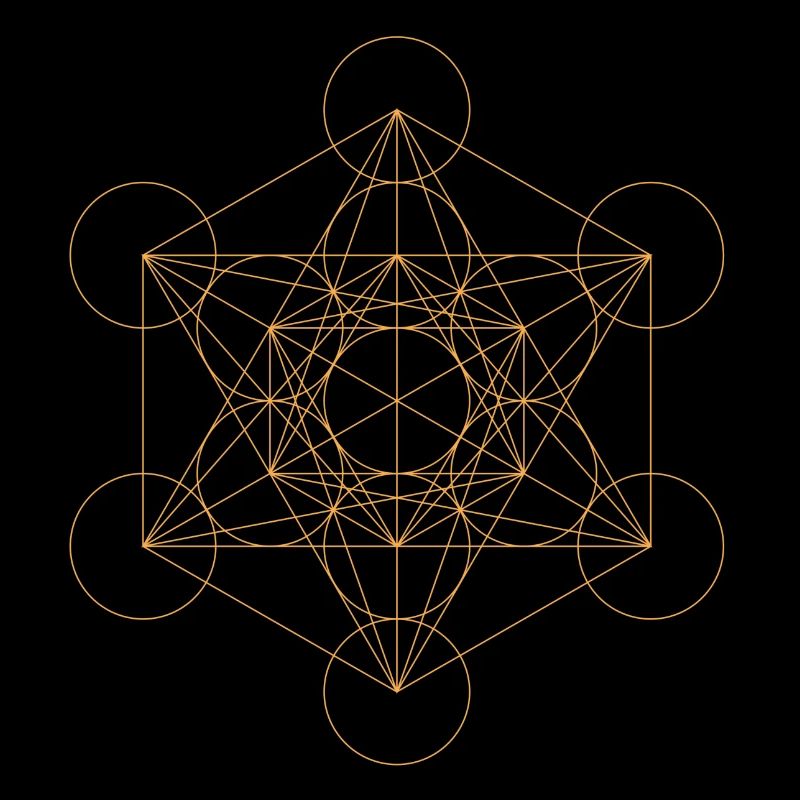 Metatrons Cube Or
