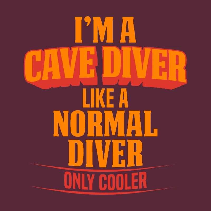 CAVE DIVER COOLER THAN NORMAL DIVER