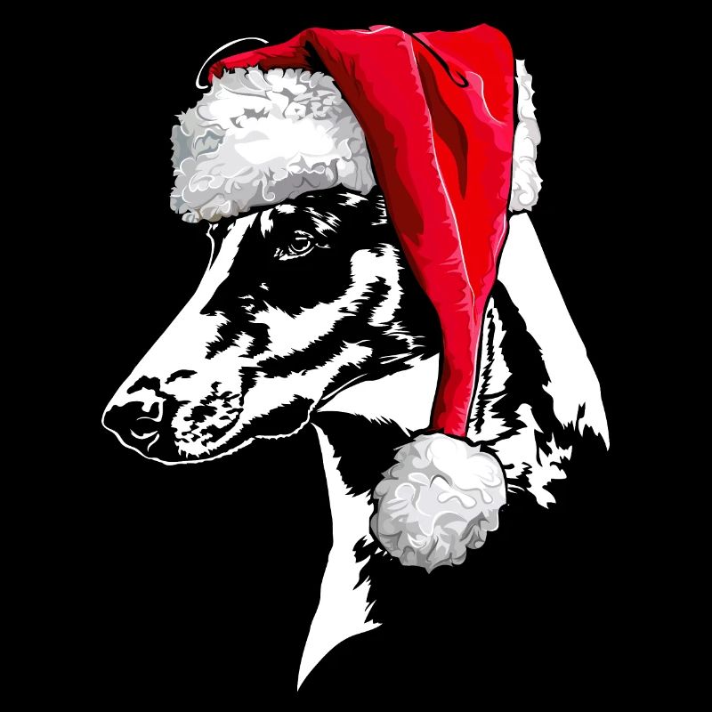 Père Noël COLLIE Chiens de Noël Wilsigns