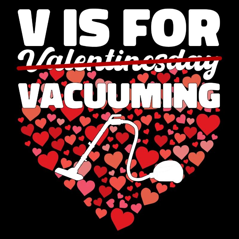 Valentine's Day vaccuming clean cleanliness gift