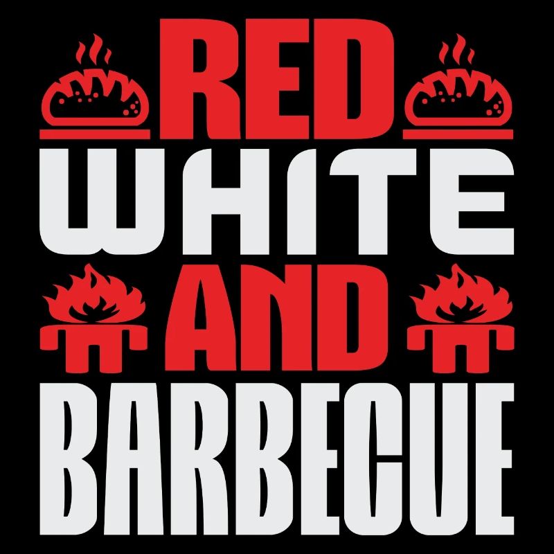 RED WHITE AND BARBECUE