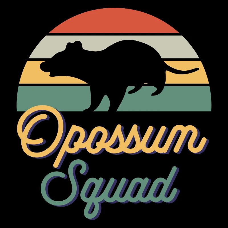 Opossum Squad, animal mignon, nature et faune
