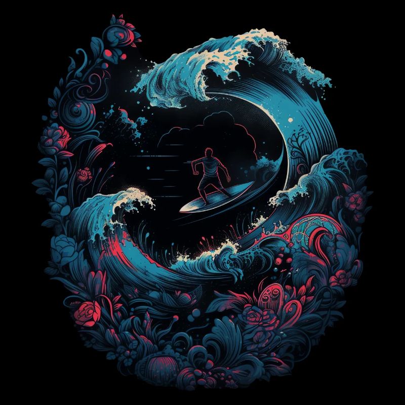 Surf abstrait