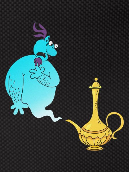 Gini Magic Lamp Genie