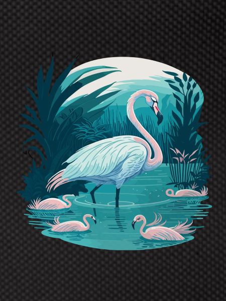Flamingo's Aquatic Ballet