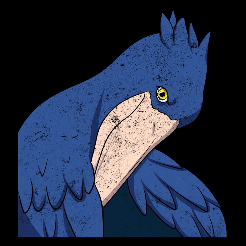 Shoebill Bird Ornithologist Forest I Gift