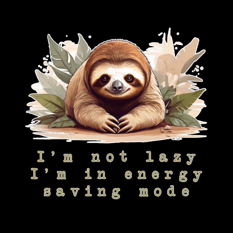 I'm not lazy