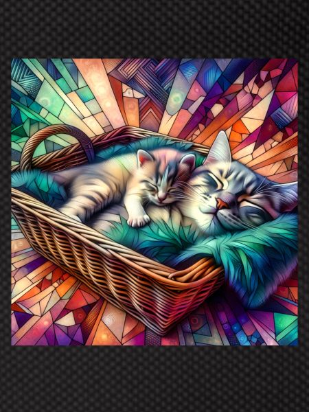 cat basket of contentment