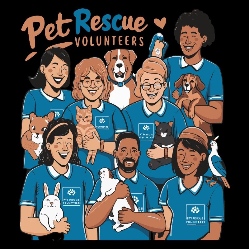 Bénévoles de Second Chance Heroes Pet Rescue