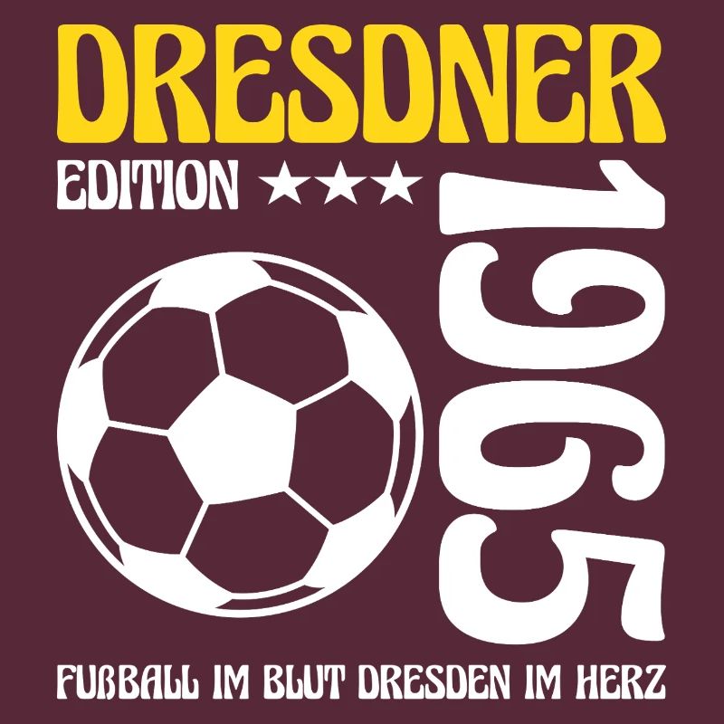 Dresdner Geburtstag 1965 Fußball Geschenk