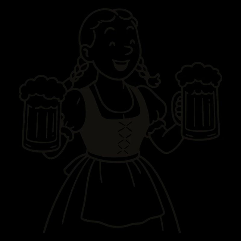 Bier mädchen