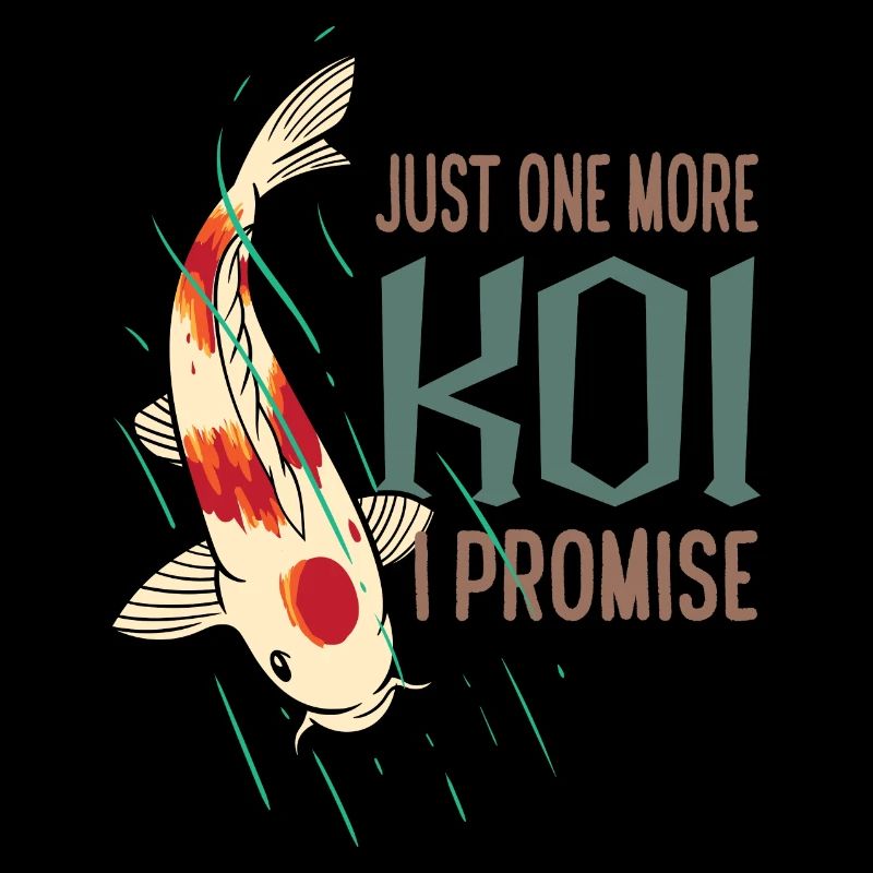 Juste un koi de plus que je promets drôle de koi japonais