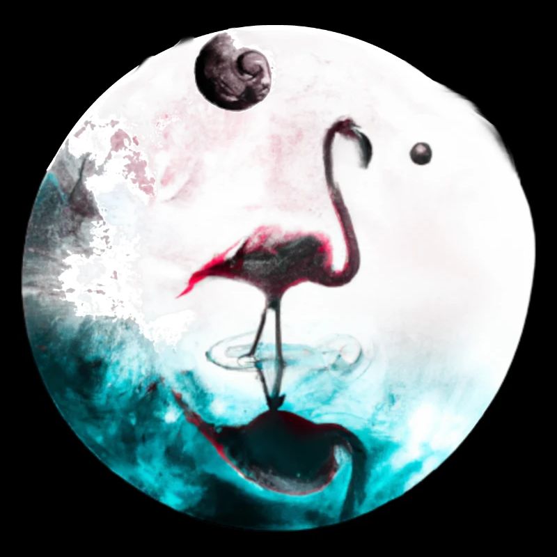 Flamingo Galaxy Universe Planet Gift Idea