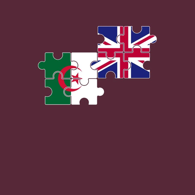 Algeria British flag British Algerian