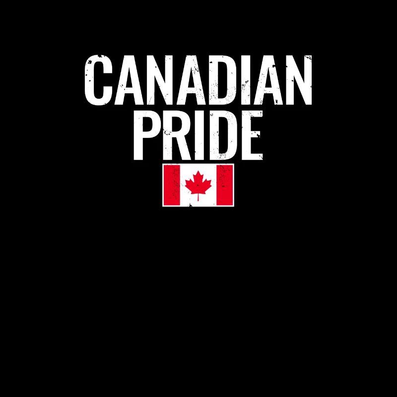 Fierté canadienne Vintage Drapeau canadien du Canada