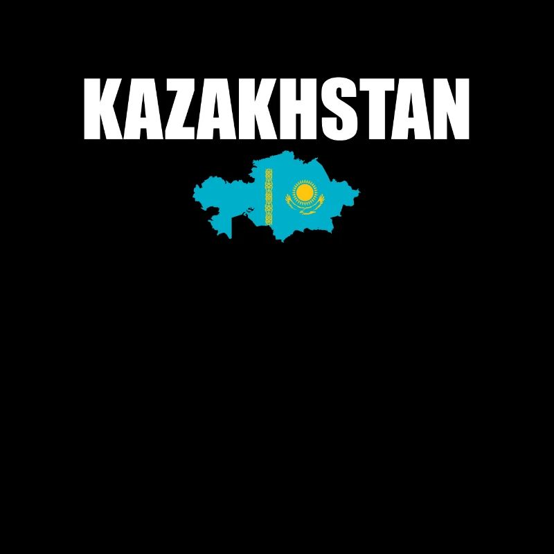 Kazakhstan Map Kazakhstan Kazakh flag