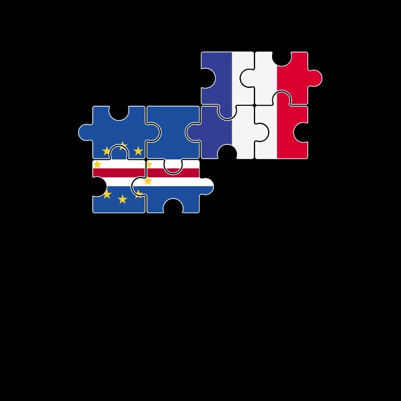 Cap-Vert France Drapeau Cap-Vert français
