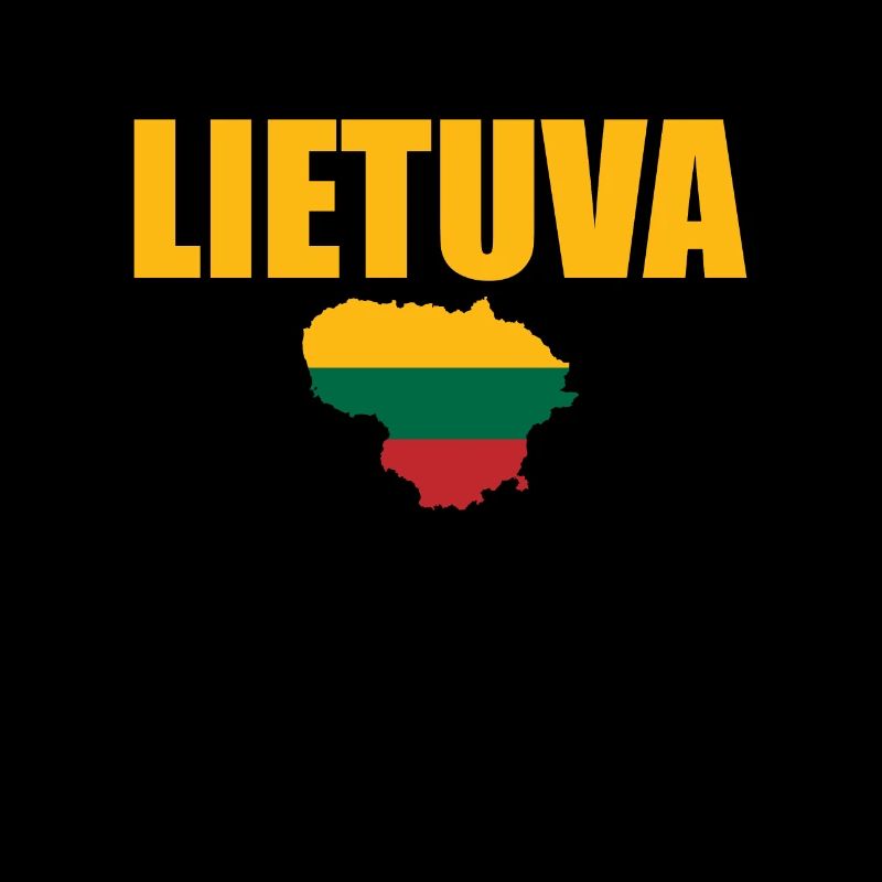 Lietuva Map Lithuania Lithuanian Flag Lithuanians