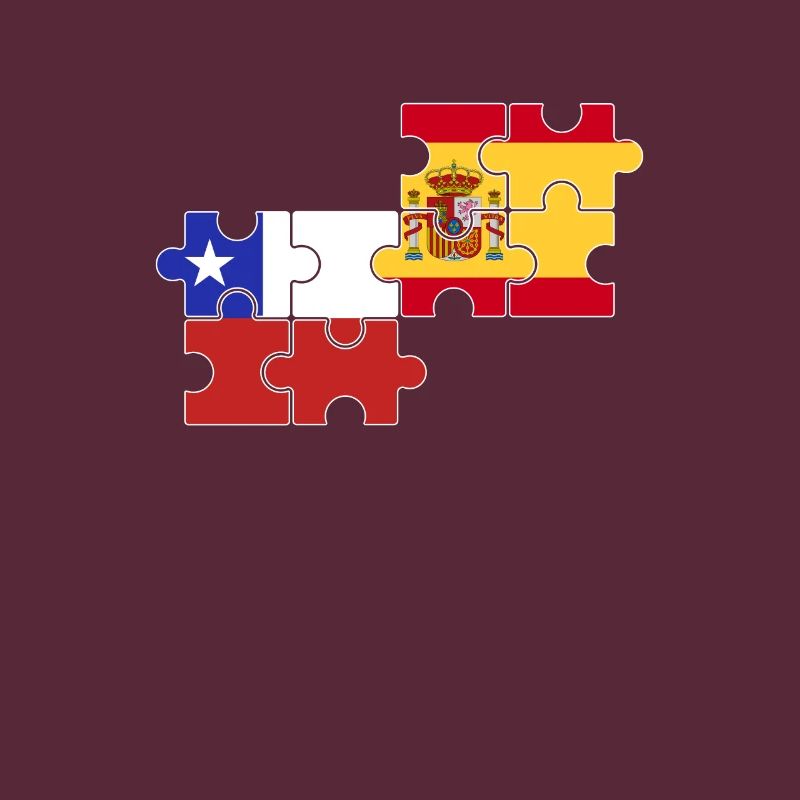 Chile Spain Flag Spanish Chilean