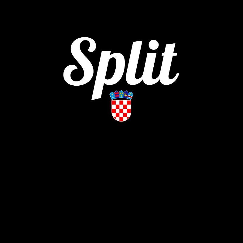 Split Wappen Kroatien Kroatische Flagge Kroate