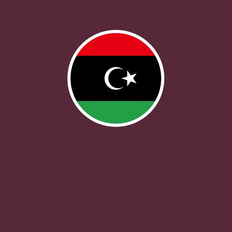 Libyen Libysche Flagge Libyer