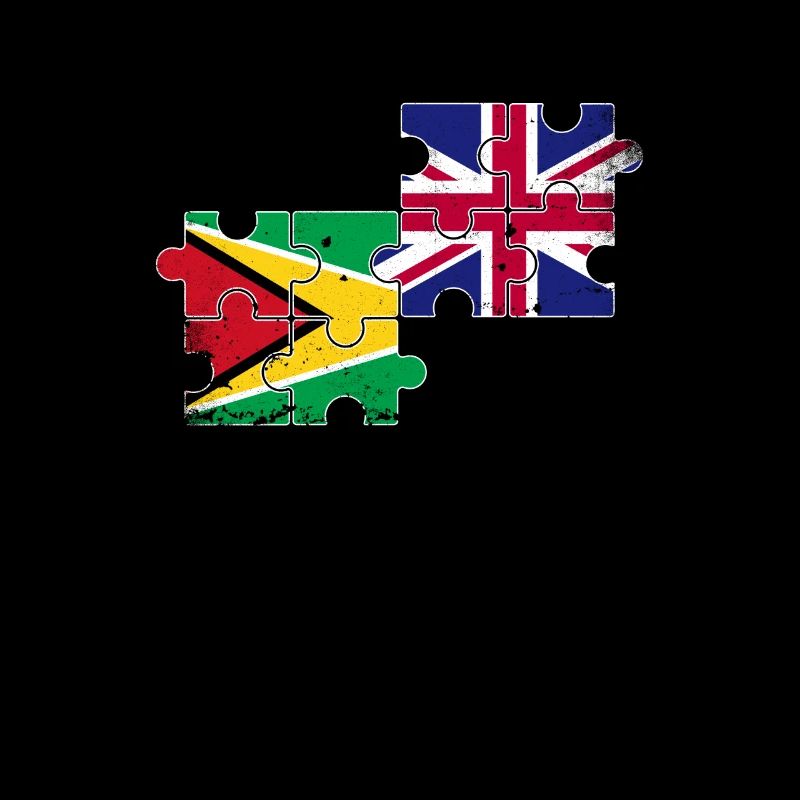 Guyana UK Vintage Flagge Britisch Guyanesisch