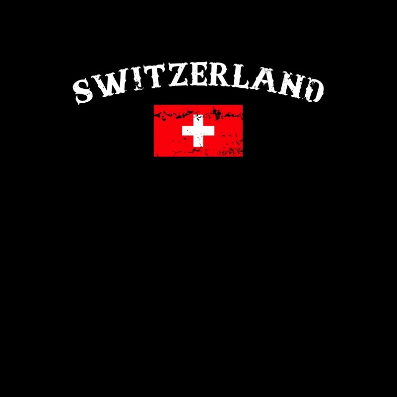 Switzerland Vintage Schweiz Flagge Schweizer