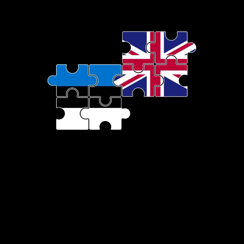 Estonie Royaume-Uni Drapeau Estonien britannique