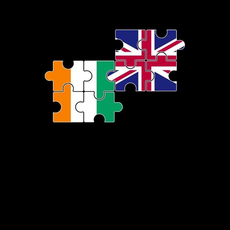 Elfenbeinküste UK Flagge Britisch Ivorisch