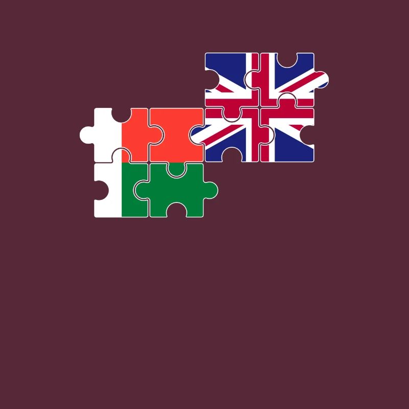 Madagascar Royaume-Uni Drapeau Malgache britannique