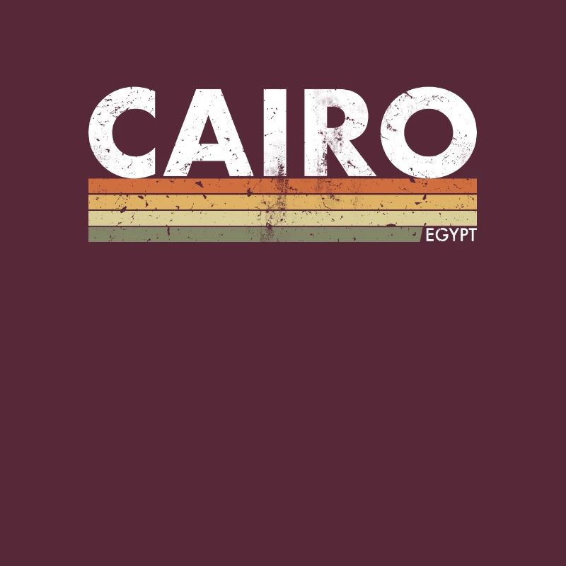 Cairo Vintage Retro Egypt Egypt Egyptian