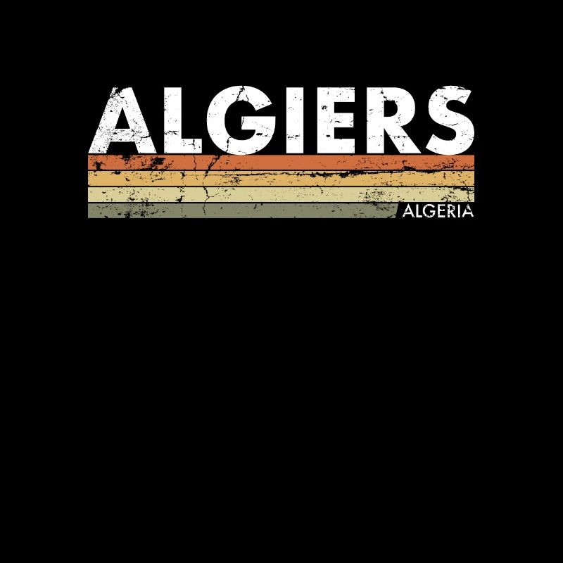 Alger Vintage Algérie Rétro Algérienne