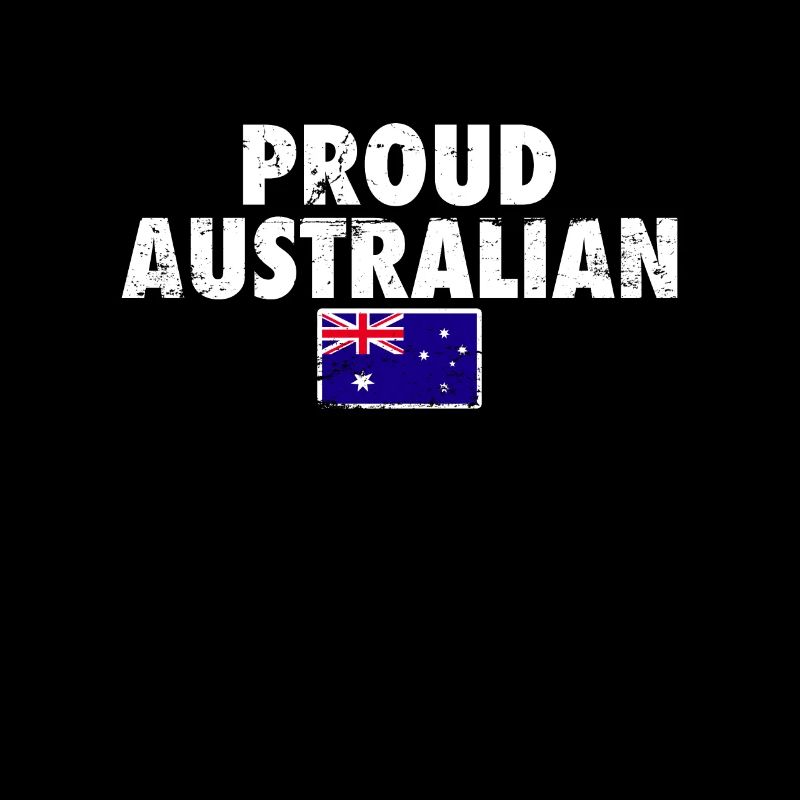 Proud Australian Australia Vintage Flag