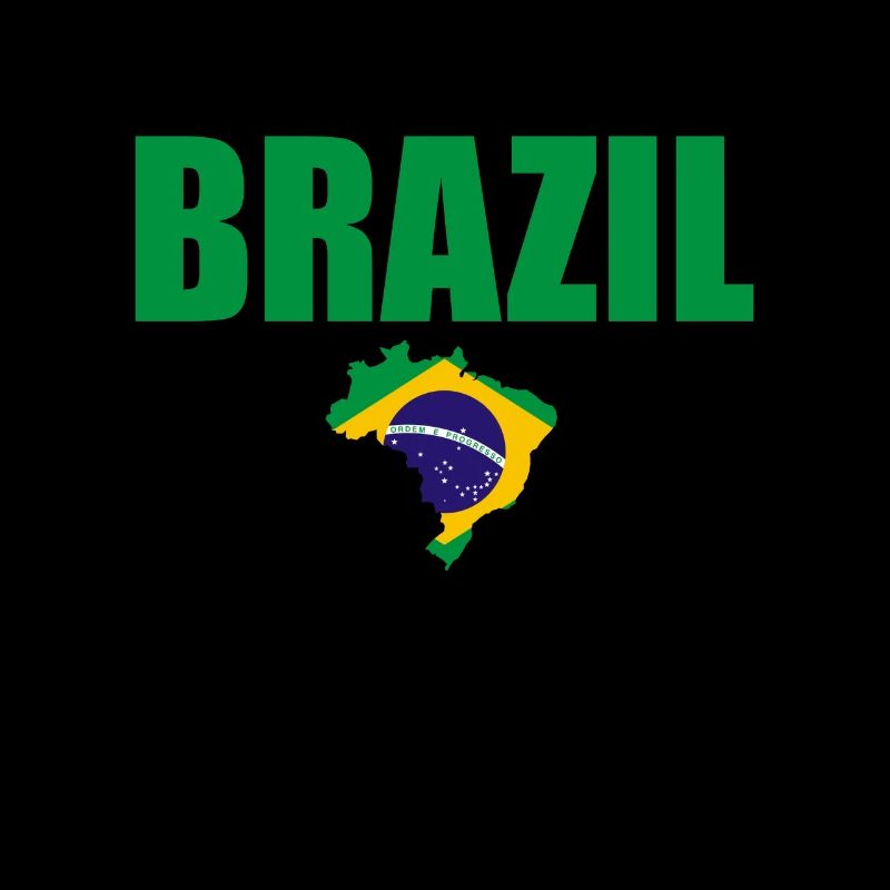 Brésil Carte Brésil Drapeau brésilien
