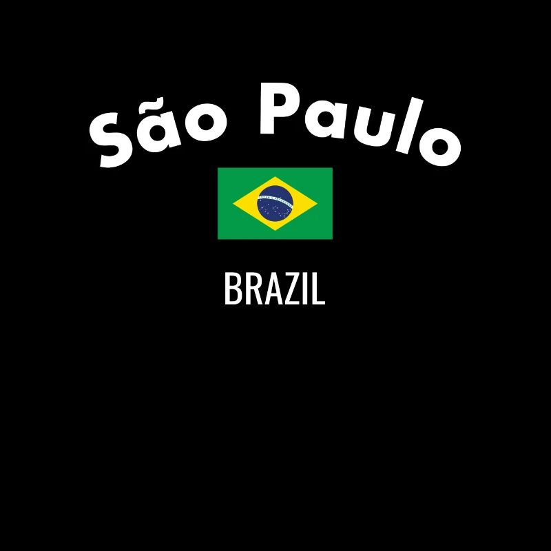 São Paulo Brésil Brésil Drapeau brésilien