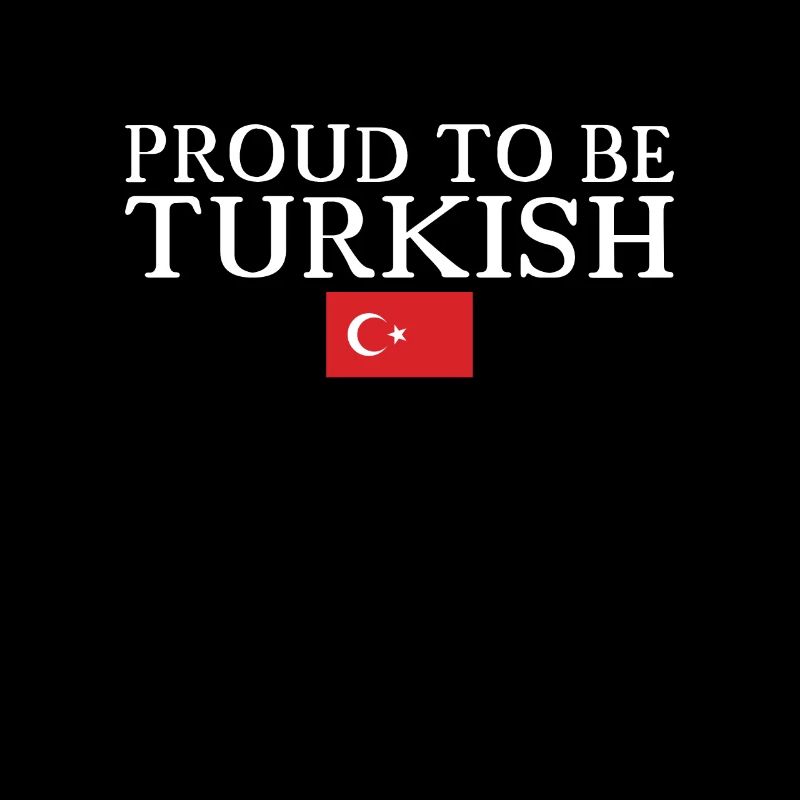 Fier d’être turc Turquie Drapeau turc Turc