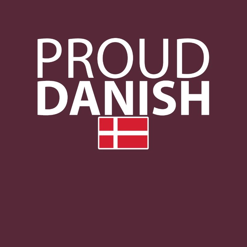Fier danois Danemark Drapeau danois Danois