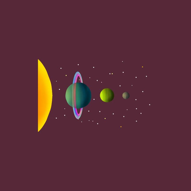 Planètes alignées