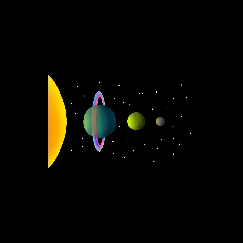 Planètes alignées