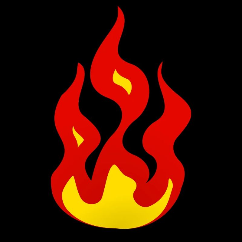 Flammes de feu