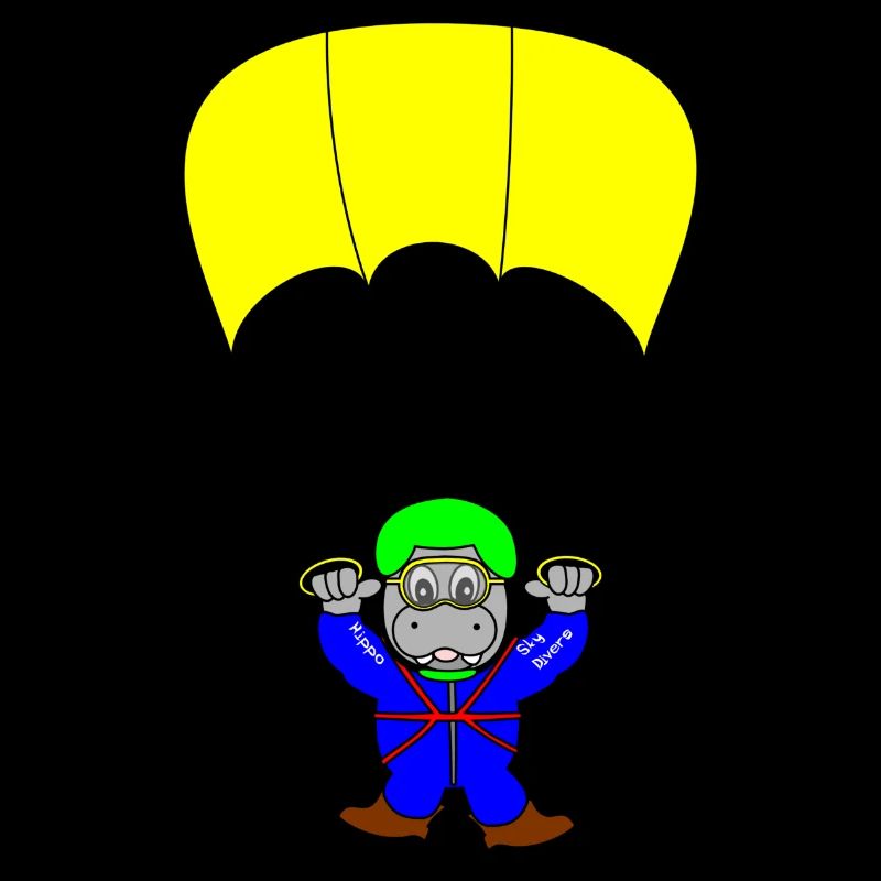 parachute skydiving parachuting skydiver