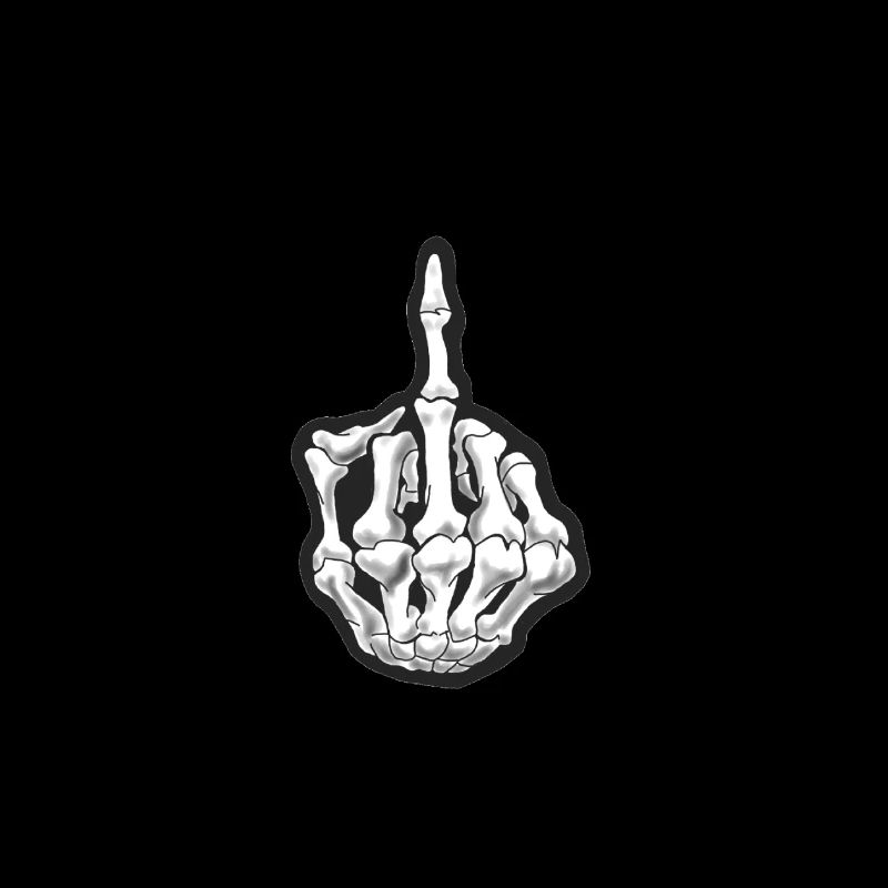 Middle finger skeleton