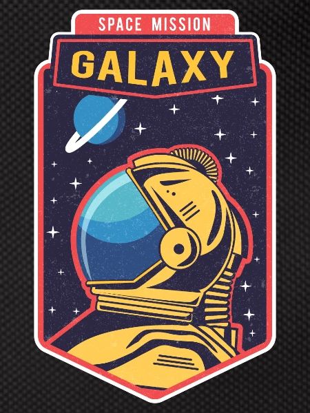 Space Galaxy Graphic