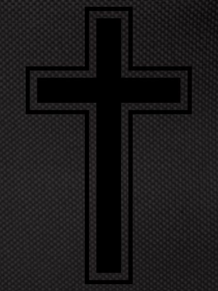 Cross with border
