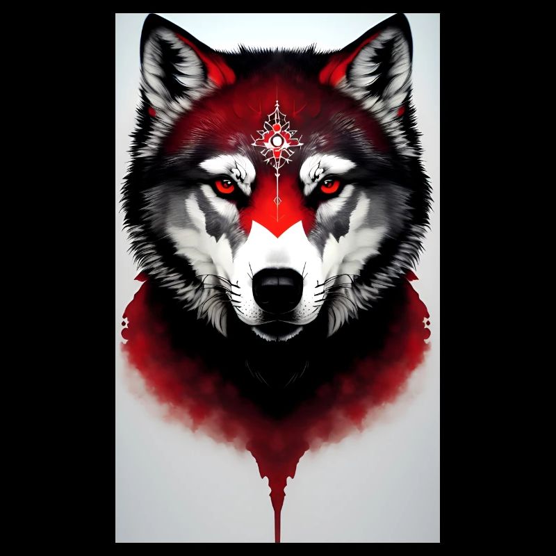 Roter Wolf