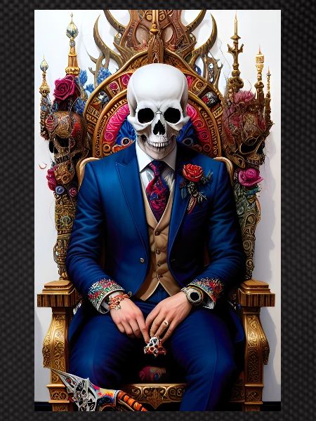 ARTWORK Skull Throne