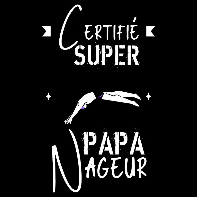 Certifié Super papa Nageur