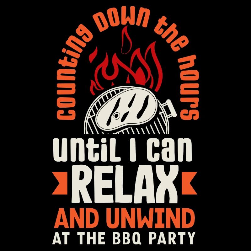 I can relax and unwind at the BBQ party
